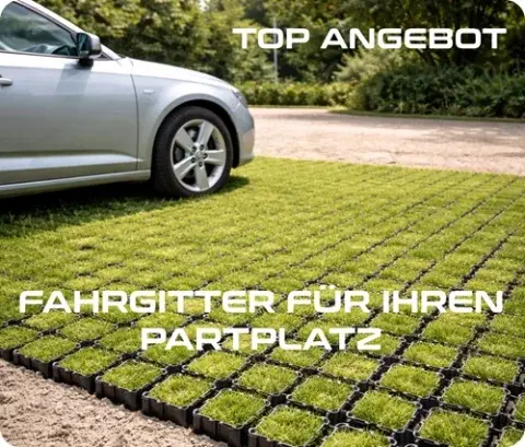Fahrgitter Rasengitter für Parkplätz Einfahrten Zufahrten