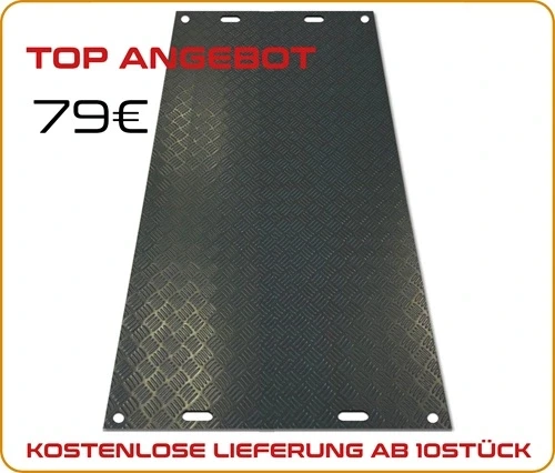 Fahrplatten Bodenschutzplatten
