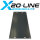 20m² SET - 10x Fahrplatten 20x1000x2000mm schwarz + Transportgestell lackiert ohne Verbinder