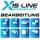 40m² SET - 20x Fahrplatten 15x1000x2000mm schwarz + 1 Transportgestell lackiert mit Kunststoffverbinder