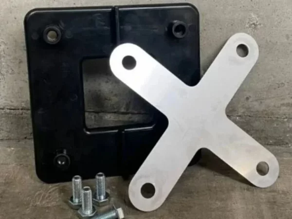 Kreuz Connector Kunststoffverbinder für Bodenschutzplatten Fahrplatten