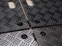 Kreuz Connector Kunststoffverbinder für Bodenschutzplatten Fahrplatten