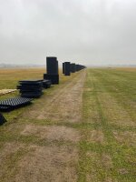TERRA-GRID E® 35 Fahrgitter für Flugplatz | Hubschrauberlandeplatz | Sicherheitsstreifen | Seilrückholstrecke | Rollweg - Rasengitter Rasengittersteine Paddockplatten Paddockplatten